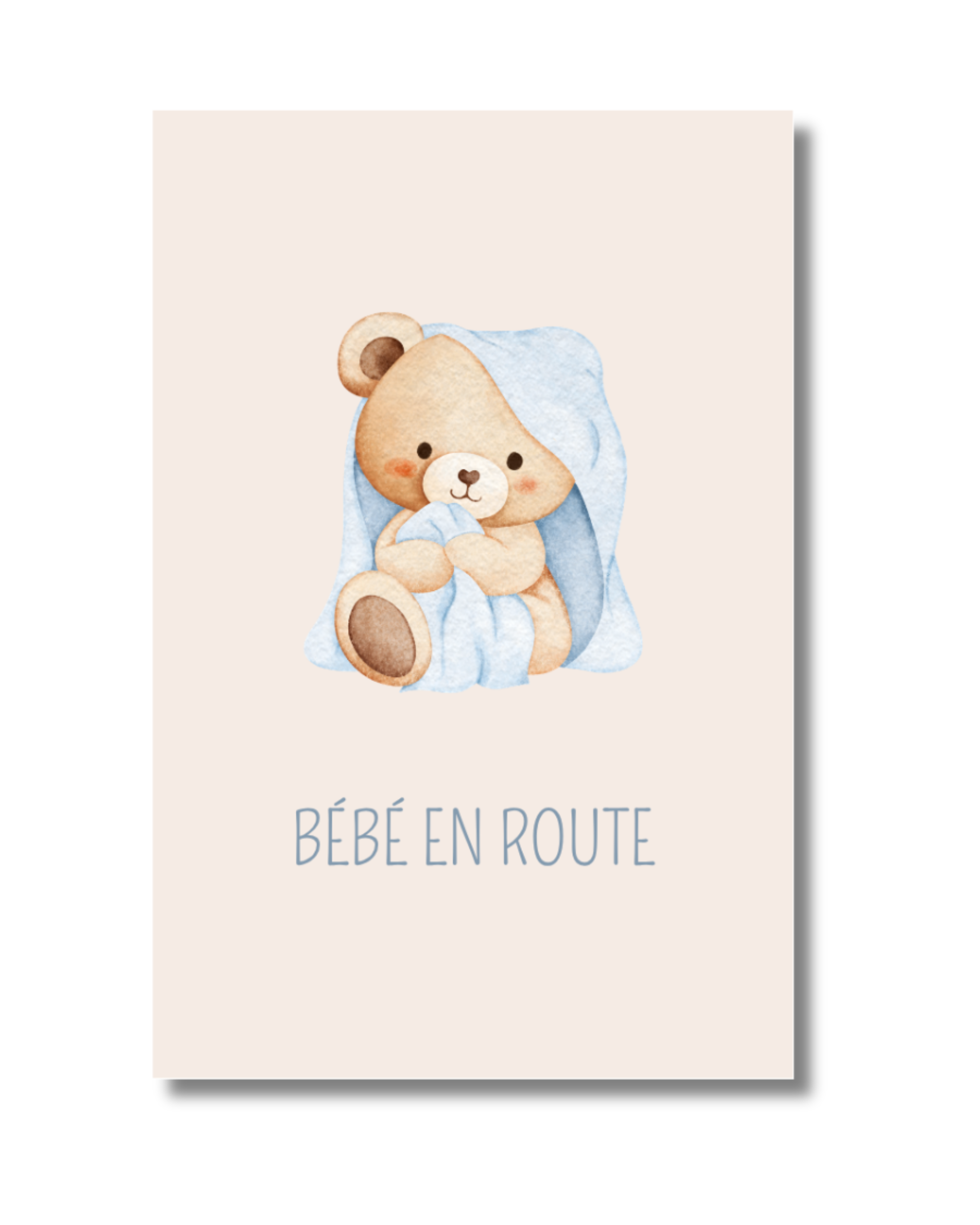 Bébé en route ourson