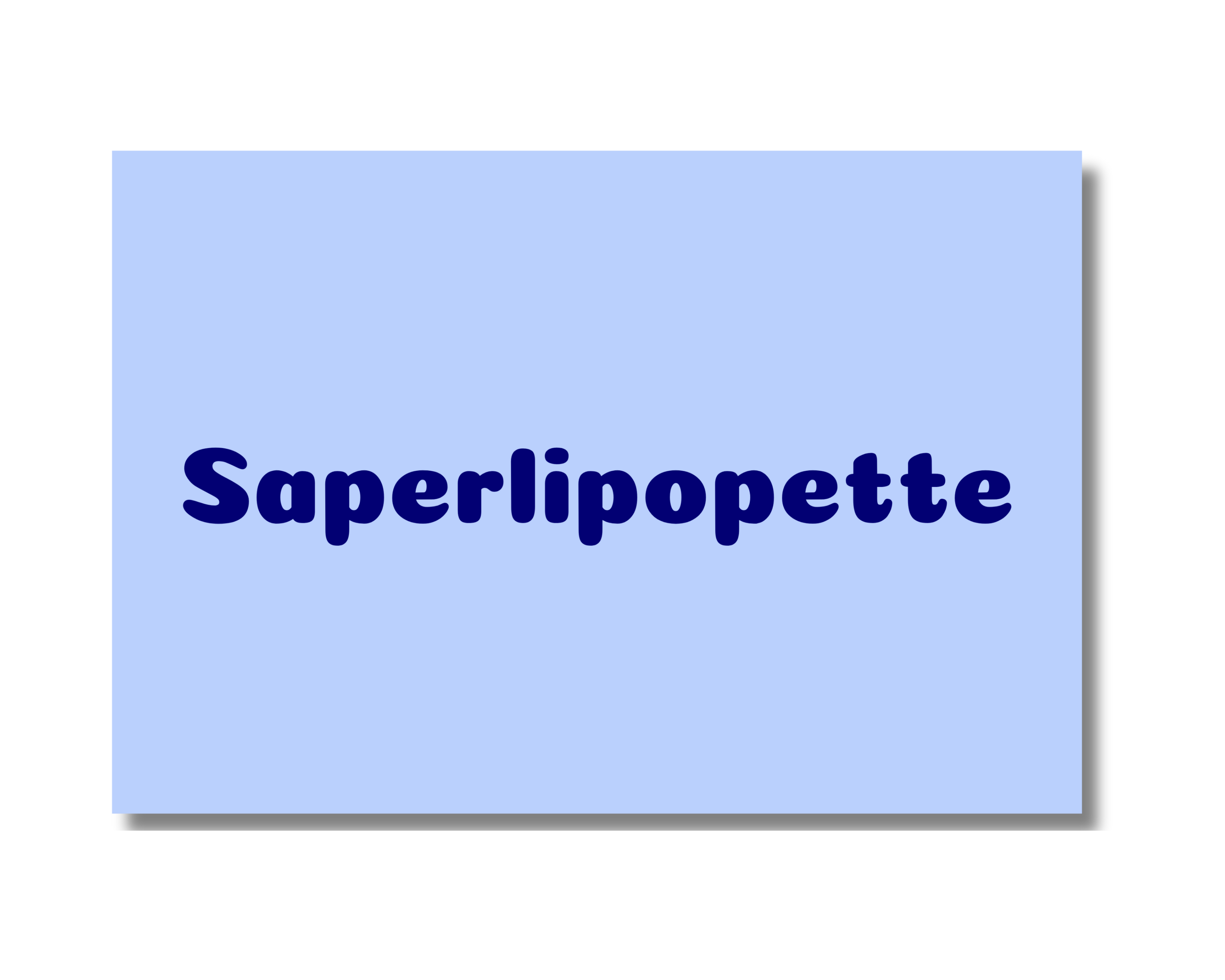 Saperlipopette